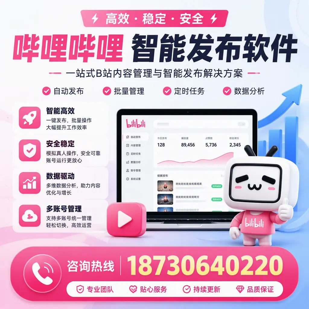 哔哩哔哩智能发布软件适用场景分析：在 固原 的最佳实践