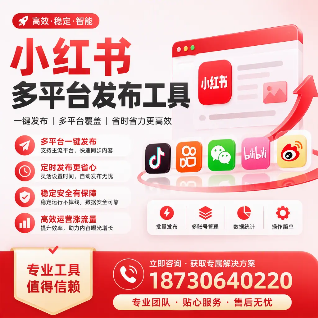 在 固原 小红书多平台发布工具的市场前景分析